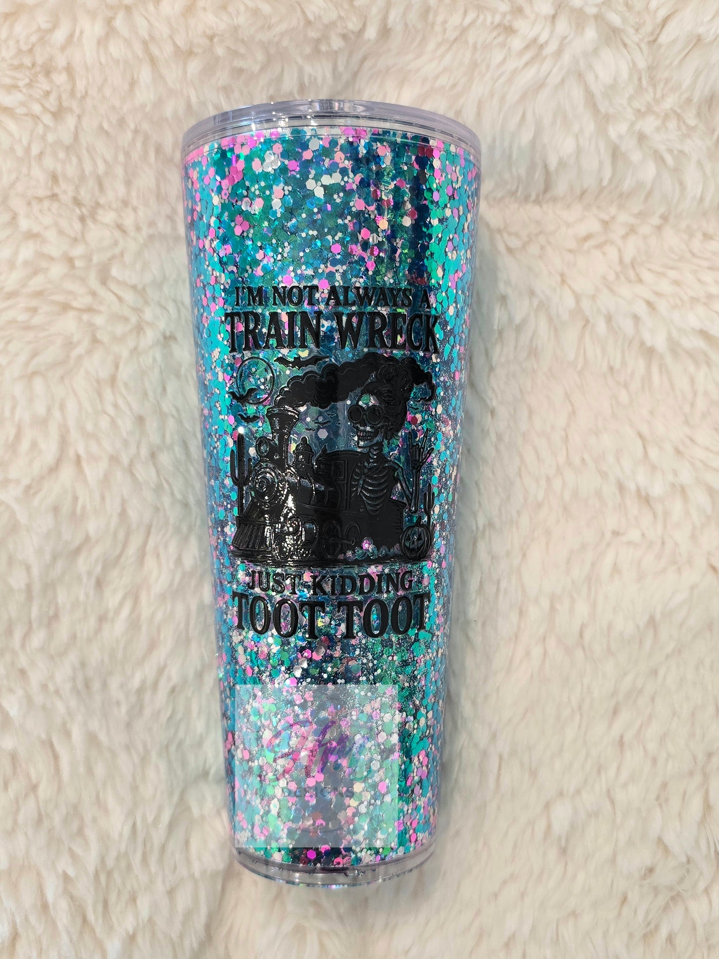 Train Wreck 24 oz Snow Globe